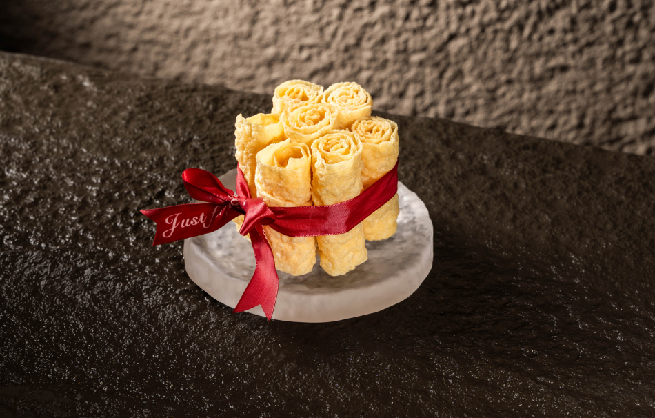 火鍋菜品，牛肥牛配上響鈴卷，讓們生意一下火了！